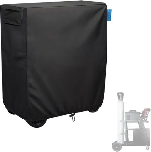 Welding Cart Cover, Suitable for Tig Mig Welder Cart & Plasma cutter Rolling Weldiing Cart Using 125 cu/ft Welding Cylinders, Waterproof & Dustproof.(Cover Only) in Saudi Arabia