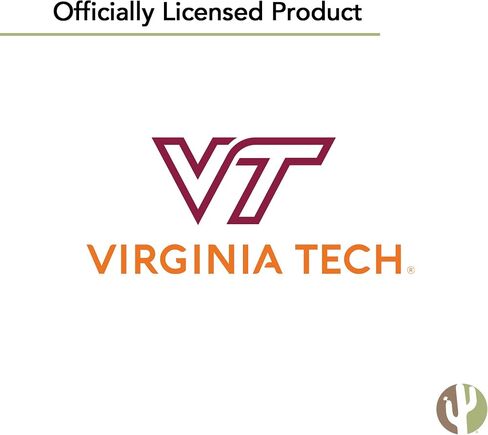 Desert Cactus Virginia Tech University Stickers Hokies VT Vinyl Decals Laptop Water Bottle Car Scrapbook (Type 2 C) in Saudi Arabia
