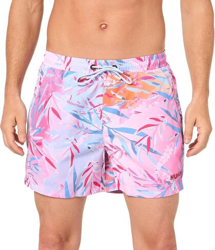 HUGO Men's Standard Tropical Leaf Swim Trunk in Saudi Arabia