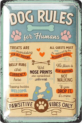 Keep Gate Closed Sign Dogs Vintage Tin Sign, Dogs Present On Property Sign, Dog in Yard Keep Gate Closed, Please Keep Gate Closed, Beware of Dog Signs for Fence, Funny, Metal 12x8" in Saudi Arabia