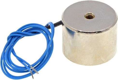 YXQ 25N Electromagnet Solenoid Electric Lifting Magnet Sucking Disc, DC 12V 0.25 Amp, 20 mm x 15 mm in Saudi Arabia