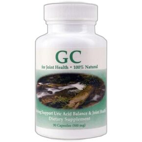 GC Goutcare- Uric Acid Control and Joint Health- Non GMO All Natural Supplement - 90 Capsules