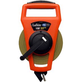 Crescent Lufkin 1/2" x 100' Pro Series Engineer's Ny-Clad Steel Tape Measure - PS1806DN