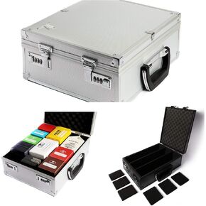 Lockable Storage Case for TCG, Deck Box, MTG, Magic The Gathering, Pokemon TCG, Yugioh, Keyforge, Dominion, Trading Cards, toploader, Starwars Destiny, EDH, Commander, MTG Cube, Arkham Horror