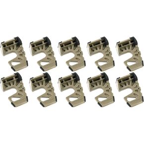 10-Pack Wedge-It Ultimate Door Stop - OD Green