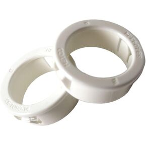 shower grab bar backer and mounting kit Cawla 2-Pack SB 1.093-14 Shower Grab Handle Bushings for HEYCO SB-1093-14 and Lasco Snap Bushing - Fits 7/8" Bar and 1+1/8" Hole