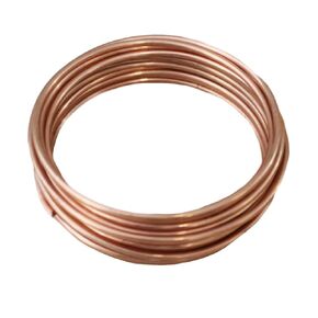8 AWG Bare Copper Wire Is Perfect For Construction Applications (Pack Of 5 Ft Coil)