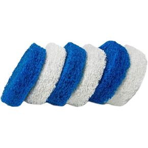 6 Pack Multi-Purpose Scrub Pad Replacement Kit for use with RotoScrub Drill Accessories