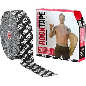 شريط علم الحركة غير المقطوع من RockTape، لف مستمر (قد يختلف التغليف)