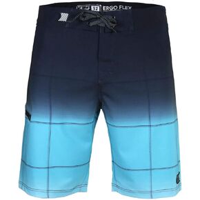 Men's Swim Trunks 22“ Quick Dry Board Shorts with Key Keeper, No Mesh Lining - Perfect for Surfing & Swimming