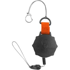 Wilderness Systems Retractable Tether for Kayak Fishing Tools, Gray