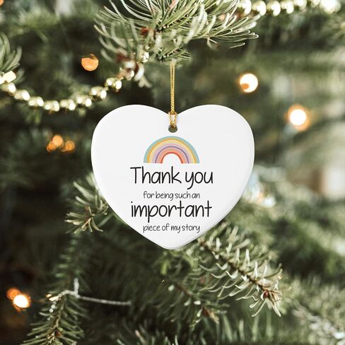 Teacher Appreciation Gifts Ornament Keepsake Sign Heart Plaque Best Teacher Ever Gifts Birthday Christmas Thank You Gift for Teacher in Saudi Arabia