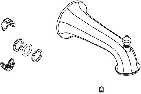 Kohler 1097031-CP Replacement Part,Polished Chrome in Saudi Arabia