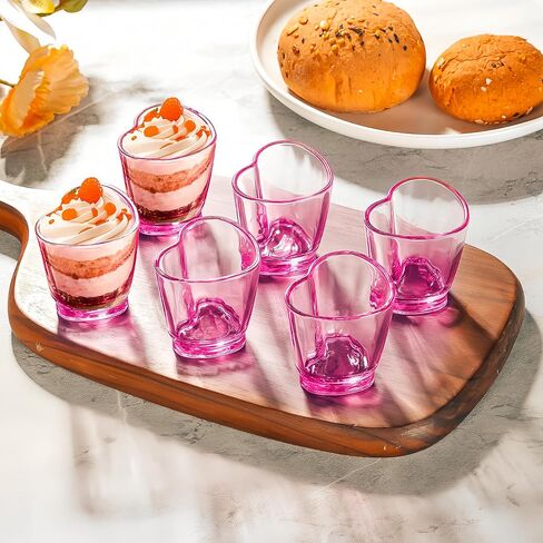 ZZYFGH 6 Pack Shot Glasses Set, 1.5 oz Clear Shot Glass with Heavy Base for Vodka, Whiskey, Tequila, Espressos, Spirits & Liquors in Saudi Arabia