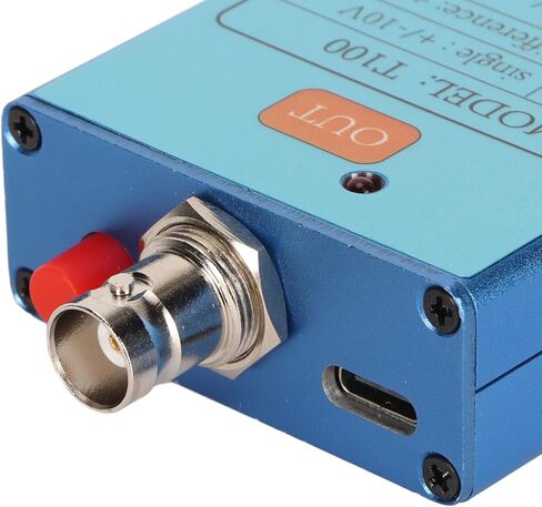 T100 1X 10X 100X 10M Bandwidth Virtual Oscilloscope for Amplifying Weak , High Voltage Differential Probe, Low Noise Portable USB Oscilloscope Probe Kit with 380mAh Battery in Saudi Arabia