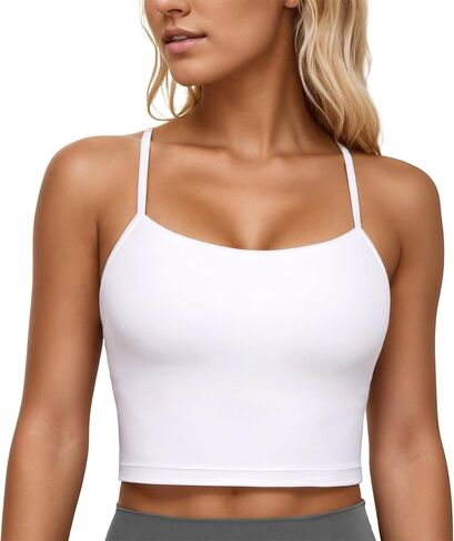 BEGOING Sports Bras for Women Quick-Dry Padded Wirefree Workout Crop Cute Tank Tops Camisole in Saudi Arabia