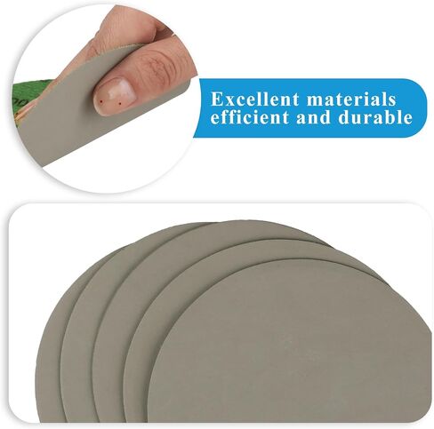 5 Inch 3000 Grit Sandpapers, 25 Pack Wet Dry Sanding Papers, Hook & Loop Sandpaper, Orbital Sander Pads, High Grit Round Flocking Grinding Abrasive Paper for Auto, Wood or Metal Polishing in Saudi Arabia