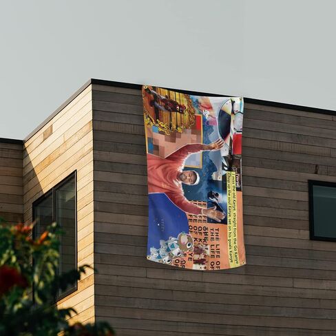 The Old Kanye Flag 3x5 Feet Banner Funny Flags for room Cool Tapestry Man Cave Wall Decor with Brass Grommets for College Dorm Room in Kuwait