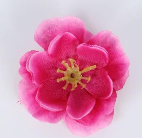 100 pcs Artificial Silk Cherry Blossom Flower Heads Spring Fake Plum Blossom Peach Blossom,Vase Fillers,Corsages for Wedding Decor,Nursery Wall,Archway Decor Wreath Garland Cake Ornaments (Pink) in Saudi Arabia