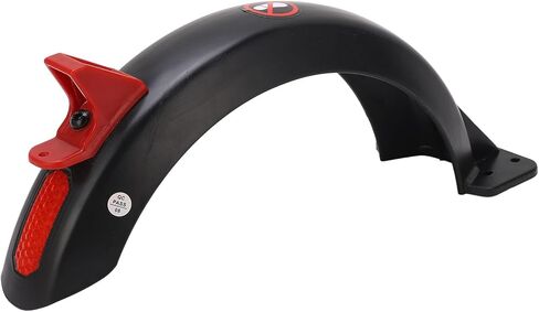 Scooter , Electric Scooter Rear with Hook & Reflective Strip, Rear Mudguard Bracket Splash Guard Replacement Accessory Support for GOTRAX GXL V2 Scooter (Black) in Saudi Arabia