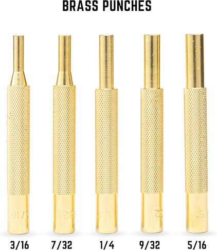 مجموعة NEIKO 02640A Gunsmith Punch Set 21 قطعة، فولاذ الفاناديوم الكروم، اللكمات البلاستيكية والنحاسية، المطاط، النايلون، رؤوس المطرقة النحاسية والفولاذية، اللكمات المبتدئة ذات النهاية المجوفة، مجموعة اللكمات الإصلاحية، مزيل الدبوس in Kuwait