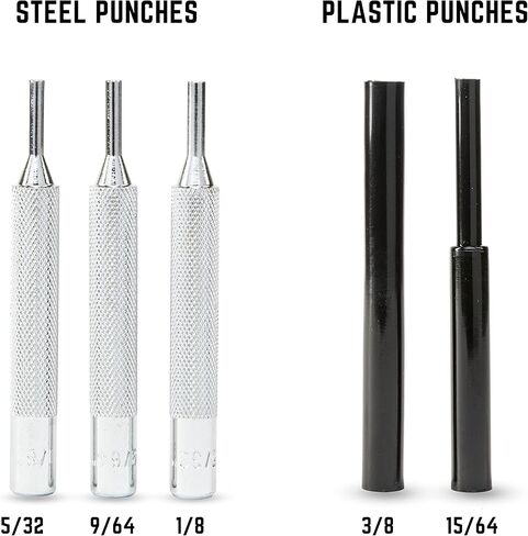 مجموعة NEIKO 02640A Gunsmith Punch Set 21 قطعة، فولاذ الفاناديوم الكروم، اللكمات البلاستيكية والنحاسية، المطاط، النايلون، رؤوس المطرقة النحاسية والفولاذية، اللكمات المبتدئة ذات النهاية المجوفة، مجموعة اللكمات الإصلاحية، مزيل الدبوس in Kuwait