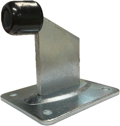 Door Stop Gate Stopper with Base Plate Large Rubber DORTIMATE MX04A Small Heavy Duty gate stop Floor Mounted Slide Gate (H 3.74'') in Saudi Arabia