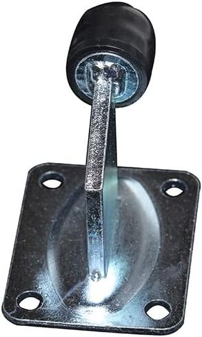 Door Stop Gate Stopper with Base Plate Large Rubber DORTIMATE MX04A Small Heavy Duty gate stop Floor Mounted Slide Gate (H 3.74'') in Saudi Arabia