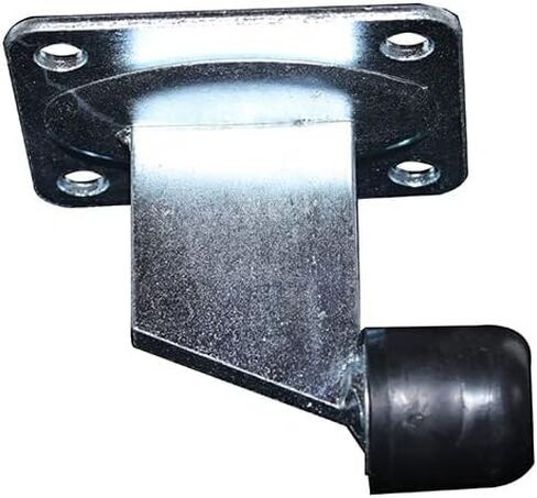 Door Stop Gate Stopper with Base Plate Large Rubber DORTIMATE MX04A Small Heavy Duty gate stop Floor Mounted Slide Gate (H 3.74'') in Saudi Arabia