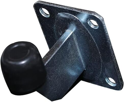 Door Stop Gate Stopper with Base Plate Large Rubber DORTIMATE MX04A Small Heavy Duty gate stop Floor Mounted Slide Gate (H 3.74'') in Saudi Arabia