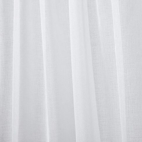 زوج ستائر حصريًا من Home Tassels مزين بجيب قضيب شفاف، مقاس 54 بوصة × 84 بوصة، لؤلؤة سوداء in Kuwait