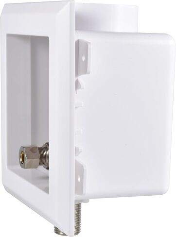 EFIELD Sweat Pre-assembled Dishwasher Outlet Box, 1/2-Inch MIP Inlet with Installed 1/4-Turn Stop Angle Valve With Stainless Steel Water Hammer Arrestor in Saudi Arabia