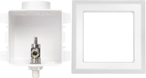 EFIELD Sweat Pre-assembled Dishwasher Outlet Box, 1/2-Inch MIP Inlet with Installed 1/4-Turn Stop Angle Valve With Stainless Steel Water Hammer Arrestor in Saudi Arabia