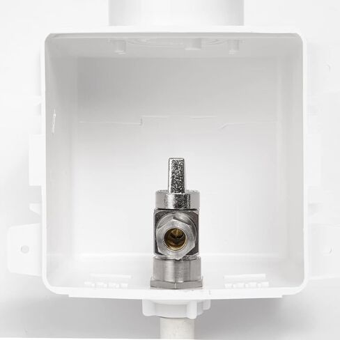 EFIELD Sweat Pre-assembled Dishwasher Outlet Box, 1/2-Inch MIP Inlet with Installed 1/4-Turn Stop Angle Valve With Stainless Steel Water Hammer Arrestor in Saudi Arabia