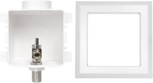 EFIELD Sweat Pre-assembled Dishwasher Outlet Box, 1/2-Inch MIP Inlet with Installed 1/4-Turn Stop Angle Valve With Stainless Steel Water Hammer Arrestor in Saudi Arabia