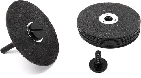 قطع عجلات مغزل ومجموعة عجلات طحن 3 بوصة لأداة دوارة مطحنة القالب، 1/4 بوصة جذع 3/8 بوصة فتحة أربور in Kuwait