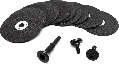 قطع عجلات مغزل ومجموعة عجلات طحن 3 بوصة لأداة دوارة مطحنة القالب، 1/4 بوصة جذع 3/8 بوصة فتحة أربور in Kuwait