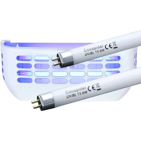 COOSPIDER F8T5 CFL Compact Fluoresecnt Light Bulb 12 inch (Full Size Max) 8 Watt Replacement 365 T5F8