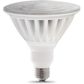Feit Electric PAR38 LED Light Bulb, 325W Equivalent, Outdoor Flood Light Bulb, Non Dimmable, 13 Year Life, 5000 Lumens, 5000k Daylight, E26 Base, Damp Rated, High Lumen, PAR38/5000/5K/LED