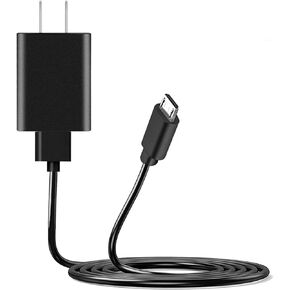 6FT Charger Compatible for Tandem t:slim X2 Insulin Pump Wall Charger, USB Micro Cable for Tandem Diabetes Care Charger Cable, Tandem Pump Accessories Charging Power Cord (Black)