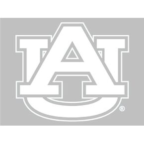 WinCraft Auburn Tigers White Die Cut Decal