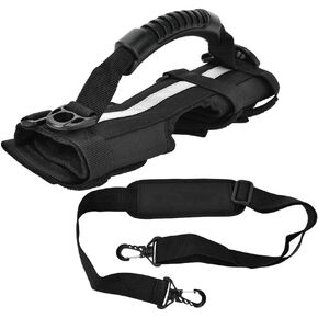 RiToEasysports Folding Handle Strap, Universal Scooter Hand Carrier Handle Strap Belt for Brompton Folding Cycling Accessory