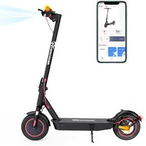 EVERCROSS Electric Scooter - 500W Electric Scooter for Adults with APP Control - Up to 19 MPH & 22 Miles E-Scooter - 10'' Lightweight Folding Electric Scooter - UL2272 Certified
