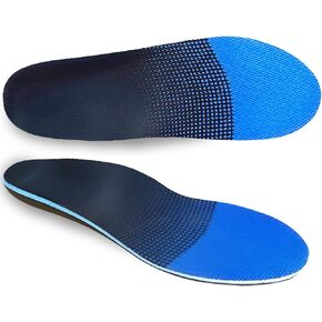 Plantar Fasciitis Feet Insoles, Arch Supports Orthotics Inserts Relieve Flat Feet for Men, Women, Orthotic Insoles for Foot Pain Mens 7-7 1/2 | Womens 9-9 1/2