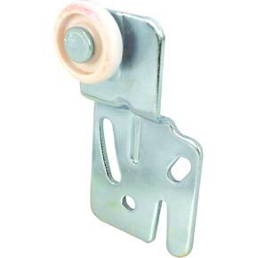 Prime-Line MP6500 Front Closet Door Roller with 1/4 In. Offset and 7/8 In. Nylon Wheel (2 Pack)