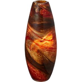 Cyan Design 04363 Italian Vase, Large, Caramel Swirl