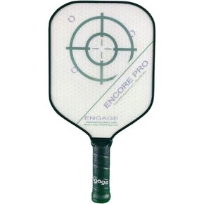 Engage Encore Pro Pickleball Paddle | USAPA Approved | Textured FiberTEK Fiberglass Face & ControlPRO Polymer Core