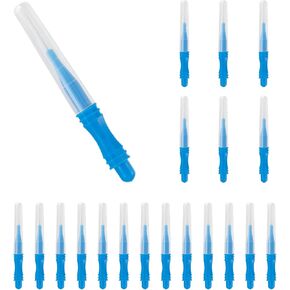 20PCS Shower Nozzle Cleaning Brush Shower Head Gap Hole Anti-Clogging Brush Laptop Hole and Keyboard Cleaning (Blue)