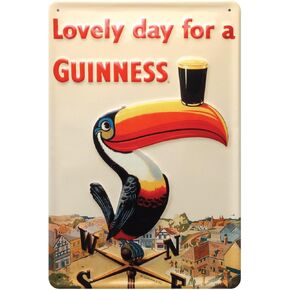 Guinness Metal Wall Sign (Toucan)