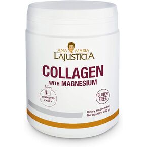 Ana Maria Lajusticia Collagen with Magnesium Powder (350g Natural Taste)